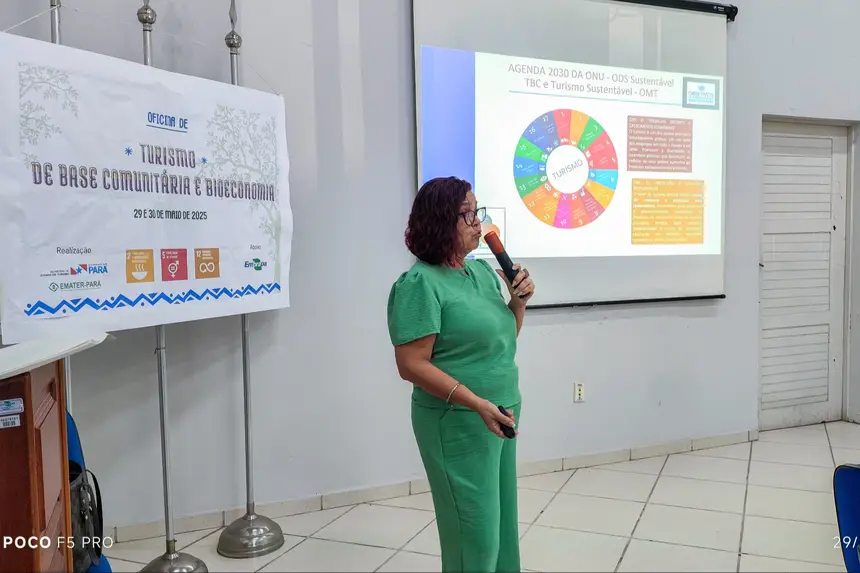 Coordenadora de TBC da Setur, Márcia Bastos