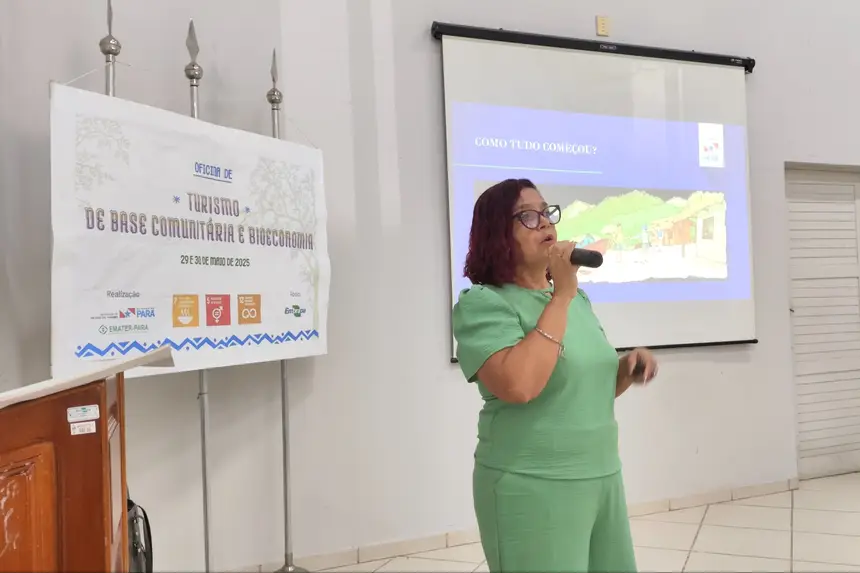 Coordenadora de TBC da Setur, Márcia Bastos