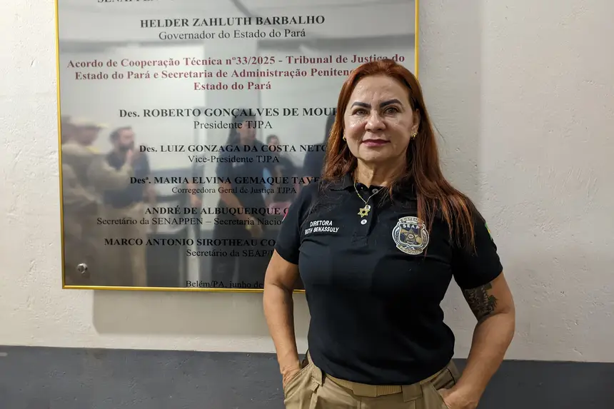 Foto: Amanda Farias - NCS/SEAP Diretora da Central de Custódia Provisória da Cremação, Ruth Benassuly