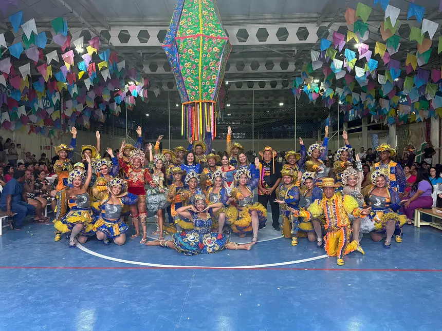 Muita alegria no primeiro Arraial da Usina da Paz de Benevides
