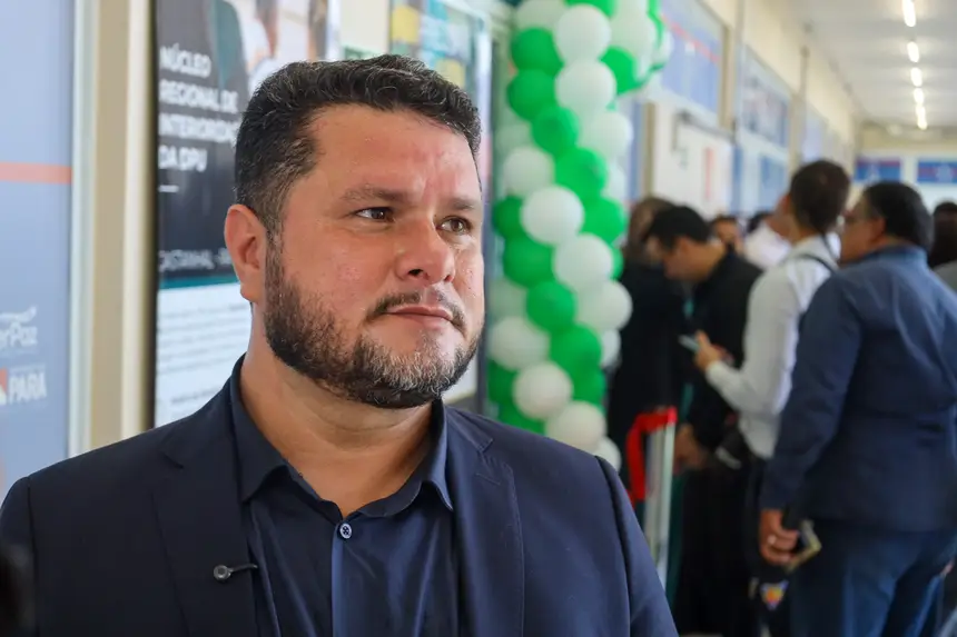 Fábio Costa, coordenador da usina da paz castanhal