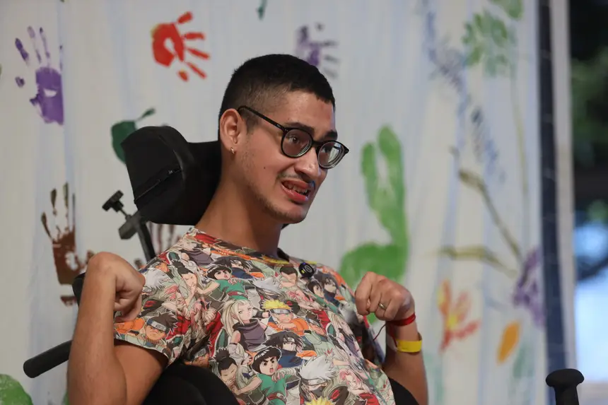 Foto: Rodrigo Pinheiro / Ag.Pará Lucas Raphael Saldanha, 19 anos. Paciente Atendido pelo CIIR