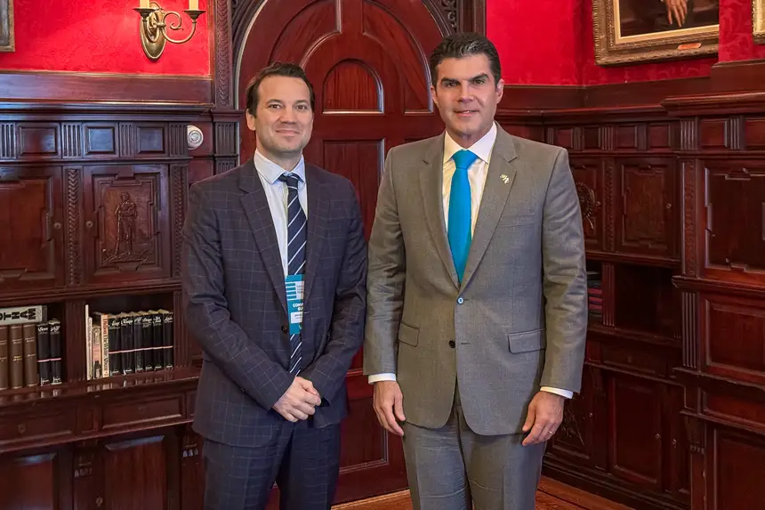 Helder Barbalho e Branko Sevarlic