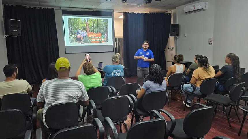 O município de São Félix do Xingu recebeu o Curso de Condutor Ambiental de Trilhas e Caminhadas