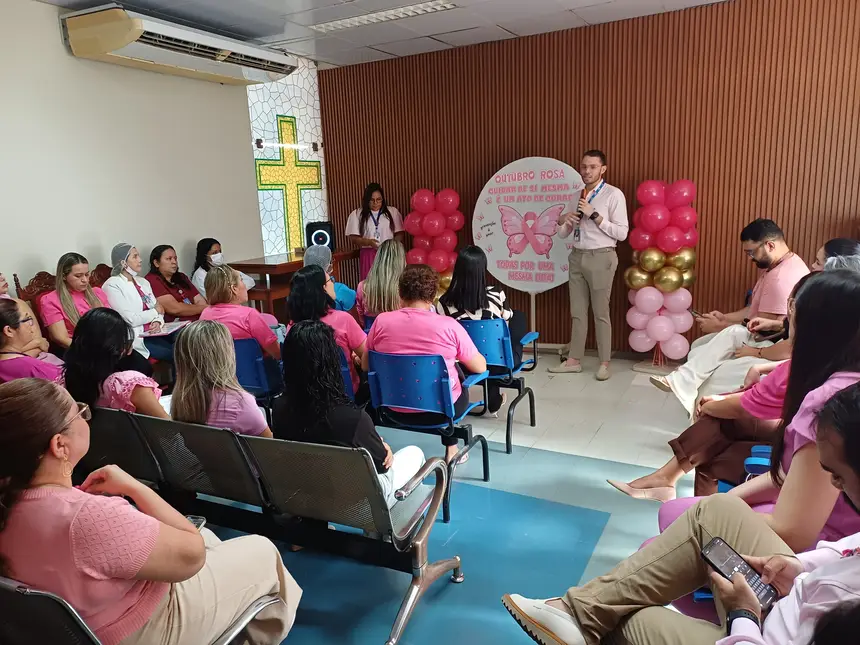 Abertura Outubro Rosa no HRBA 