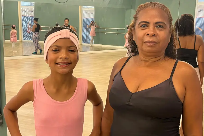Ivone Santos e Iandra Radassa
