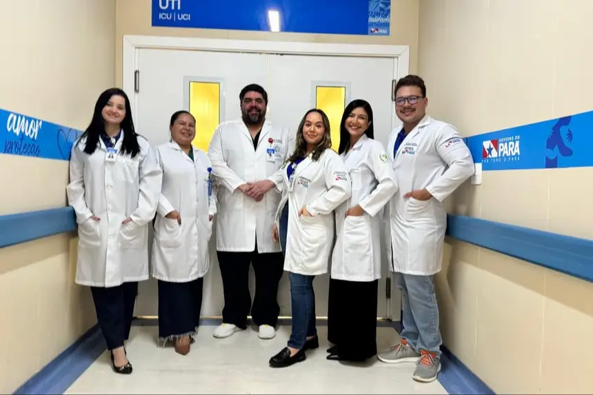 Equipe multiprofissional responsável pela execução do projeto One o One nas UTI’s do Pronto-Socorro Dr.Roberto Macedo