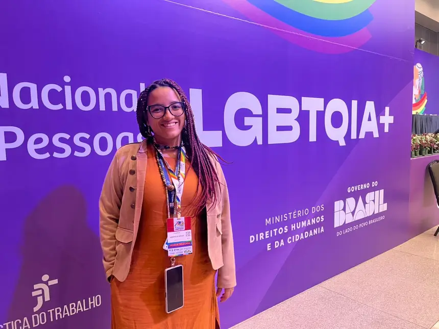 Coordenadora de Diversidade Sexual e Gênero da Seirdh, Gabriela Borja