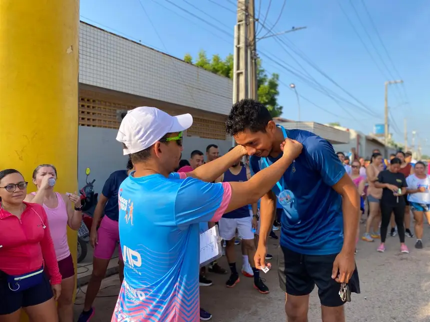 Os cinco primeiros colocados recebem medalhas ao final do evento