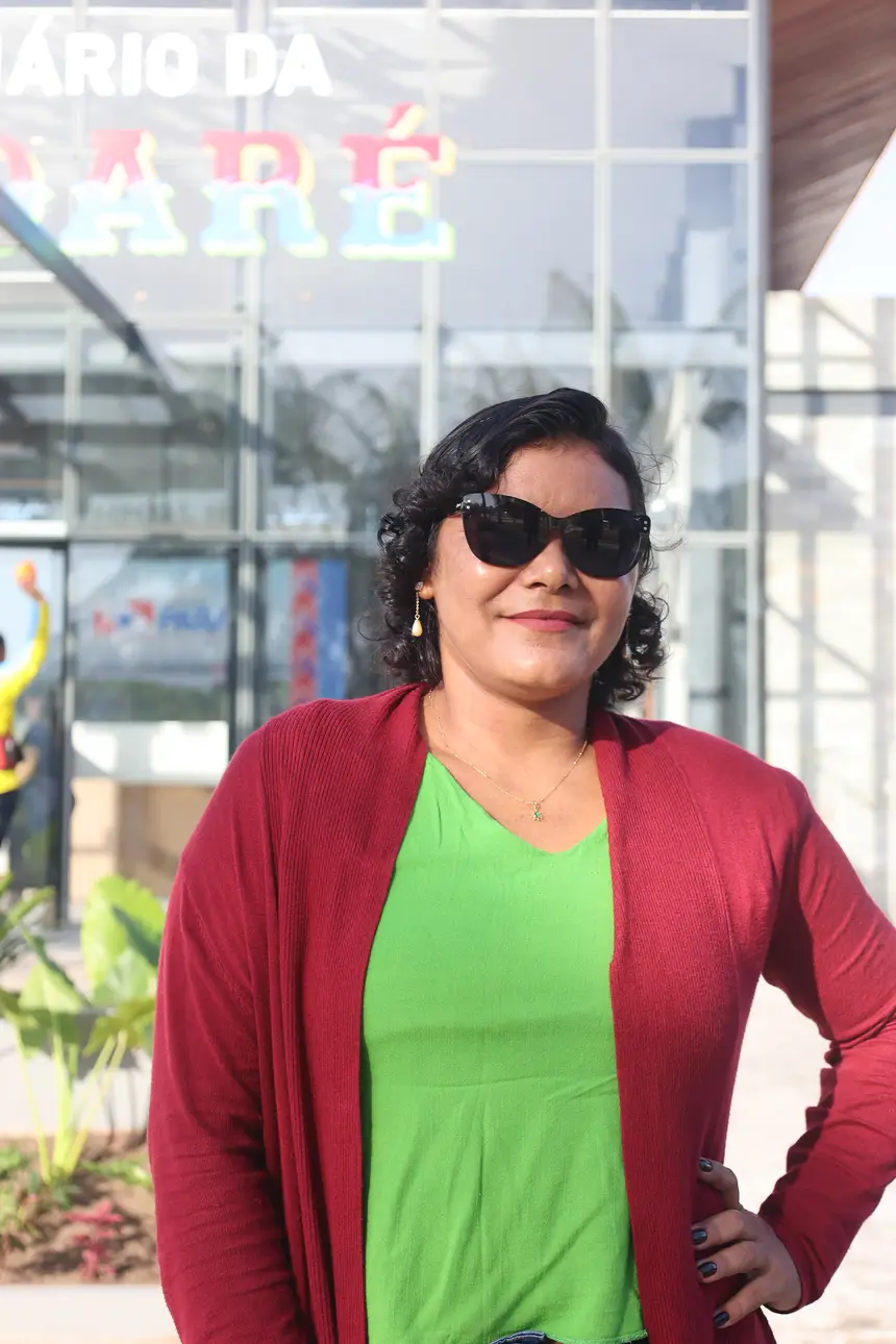 Daniene Almeida - cuidadora de idosos <div class='credito_fotos'>Foto: Bruno Cecim / Ag.Pará   |   <a href='/midias/2025/originais/20251104085816-GF00025374-F00462687.jpg' download><i class='fa-solid fa-download'></i> Download</a></div>