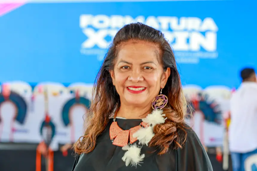 Ilma Pastana, vice reitoria UEPA <div class='credito_fotos'>Foto: Marcelo Lelis / Ag. Pará   |   <a href='/midias/2025/originais/20251104100910-GF00025376-F00462821.jpg' download><i class='fa-solid fa-download'></i> Download</a></div>