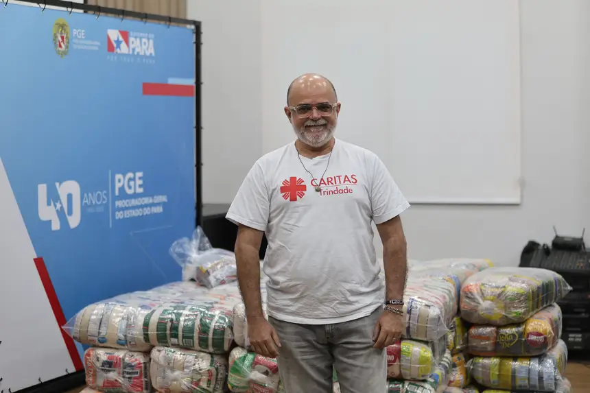 José Beltrão Júnior - vice coordenador da Caritas <div class='credito_fotos'>Foto: Bruno Cruz / Ag. Pará   |   <a href='/midias/2025/originais/20251104111849-GF00025378-F00462899.jpg' download><i class='fa-solid fa-download'></i> Download</a></div>