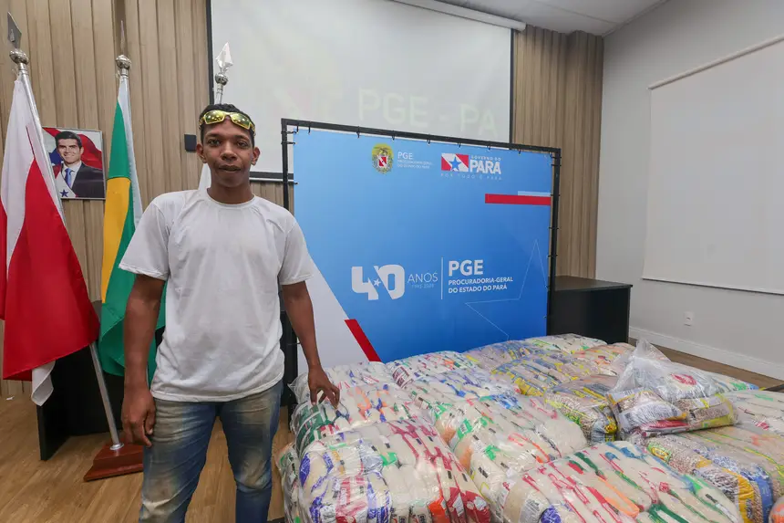 Moisés Mascote - voluntário do Missão Belém