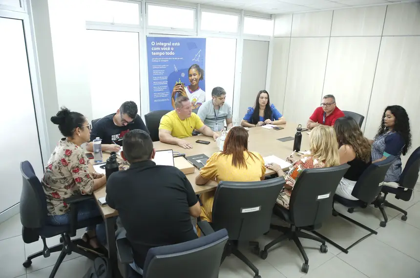 Reunião de alinhamento entre as coordenadorias e Diretorias para a transmissão das aulas 