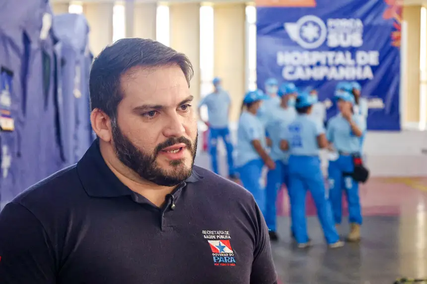 Guilherme Mesquita  - Diretor de Desenvolvimento e Auditoria dos Serviços da Sespa <div class='credito_fotos'>Foto: Bruno Cecim / Ag.Pará   |   <a href='/midias/2025/originais/20251107181258-GF00025411-F00464139.jpg' download><i class='fa-solid fa-download'></i> Download</a></div>