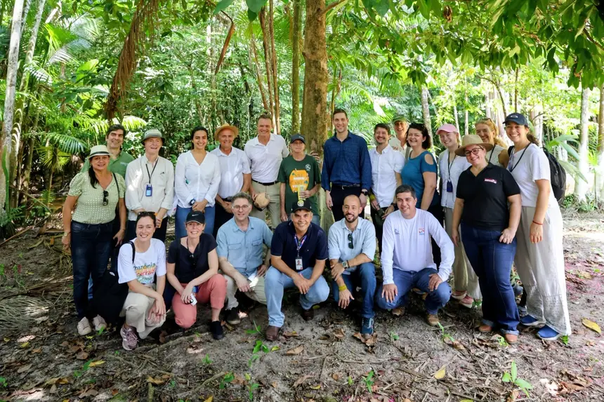 A visita de campo foi conduzida pela Adepará, SEAF, The Nature Conservancy (TNC), Federação dos Trabalhadores  Agricultura Familiar do Pará  (FETRAF), NatCap e IDH. 