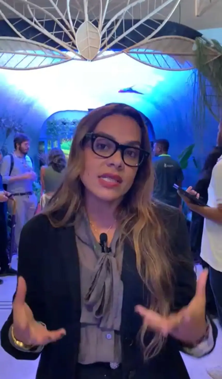  A docente da Universidade Federal do Pará (UFPA), Marcele Passos, foi uma das cientistas presentes e destacou o protagonismo feminino. 