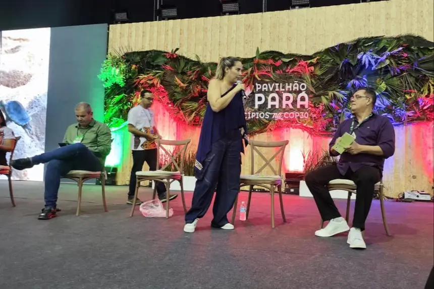 O painel “Experiências de Abordagem Sustentável no Turismo do Pará”