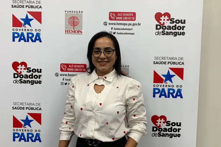 Aline Pardauil — biomédica do Hospital Jean Bitar Ressalta a importância da mobilização.