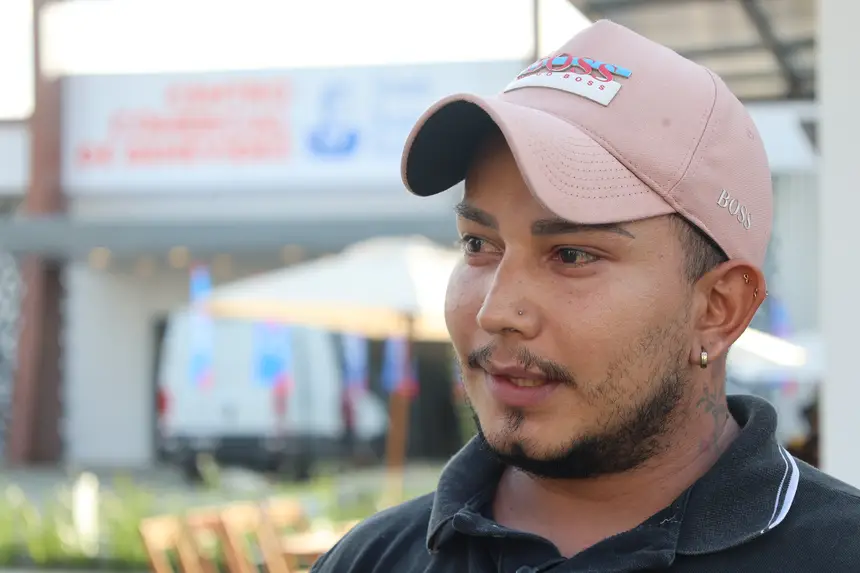 Neto Ferreira, comerciante <div class='credito_fotos'>Foto: Bruno Cecim / Ag.Pará   |   <a href='/midias/2025/originais/20251126184546-GF00025715-F00472583.jpg' download><i class='fa-solid fa-download'></i> Download</a></div>