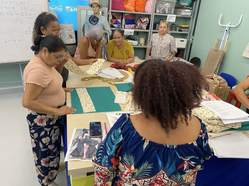 Curso de Mesa Posta na Usina da Paz Guamá