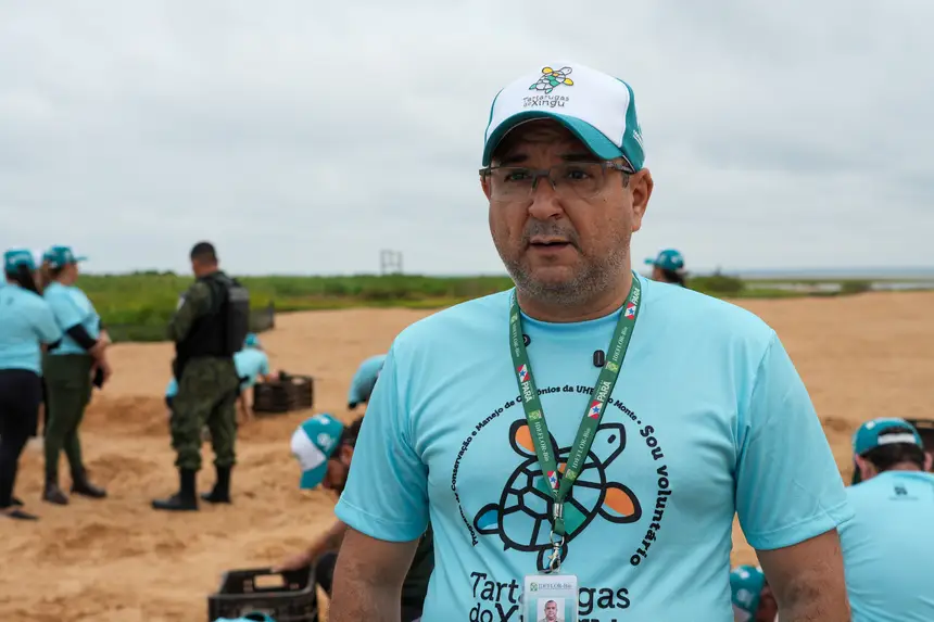 gerente da Região Administrativa do Xingu do Ideflor-Bio, Marco Aurélio Oliveira