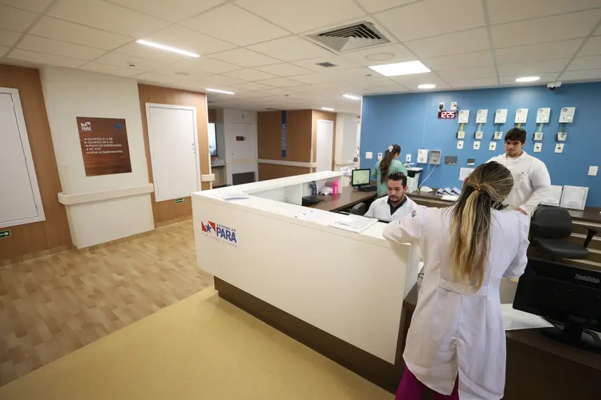 Hospital da Mulher, em Belém