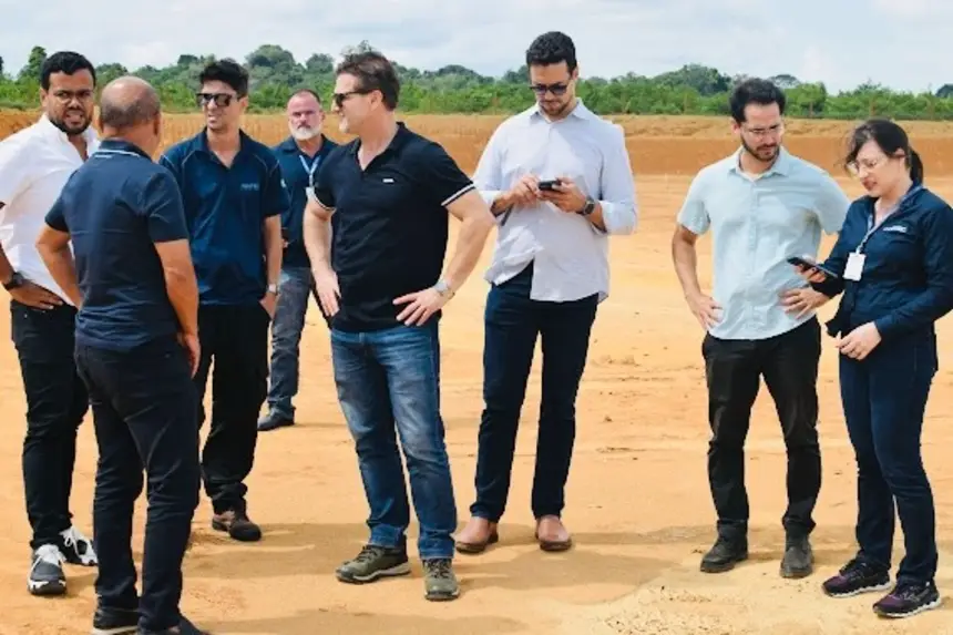 Foto: Divulgação A comitiva passou por Miritituba