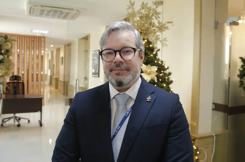 secretário de Administração do TJPA, Maurício Crespino Gomes,