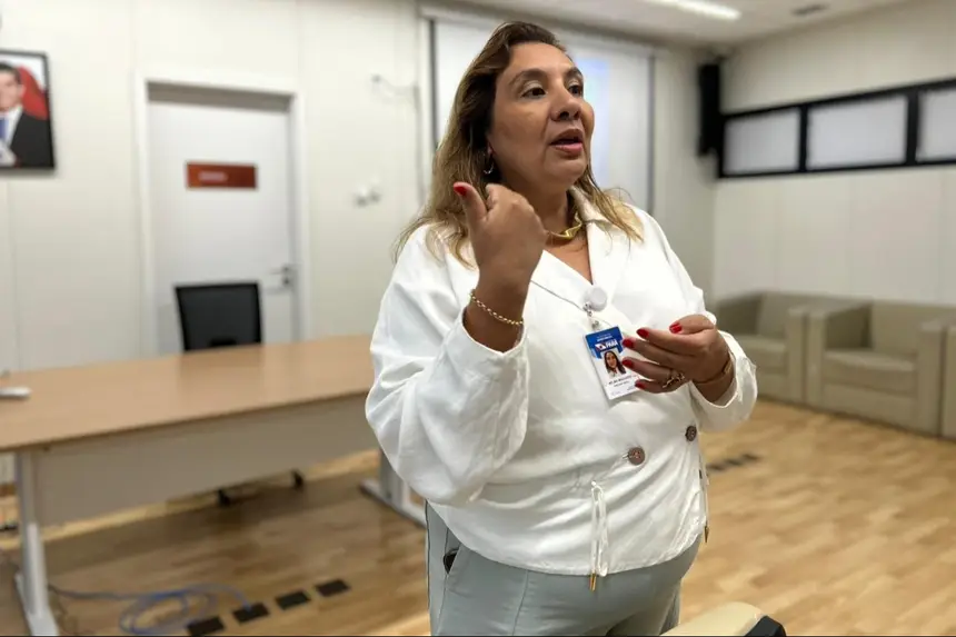 Diretora-geral do Hospital da Mulher do Pará, Nelma Machado