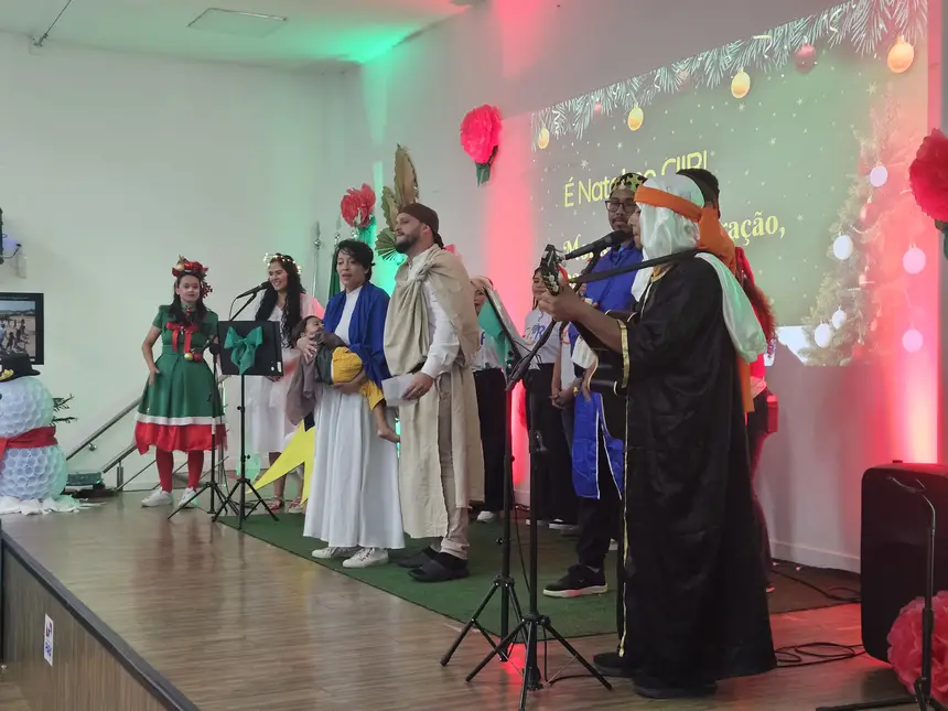 Apresentação musical do Natal no CIIR