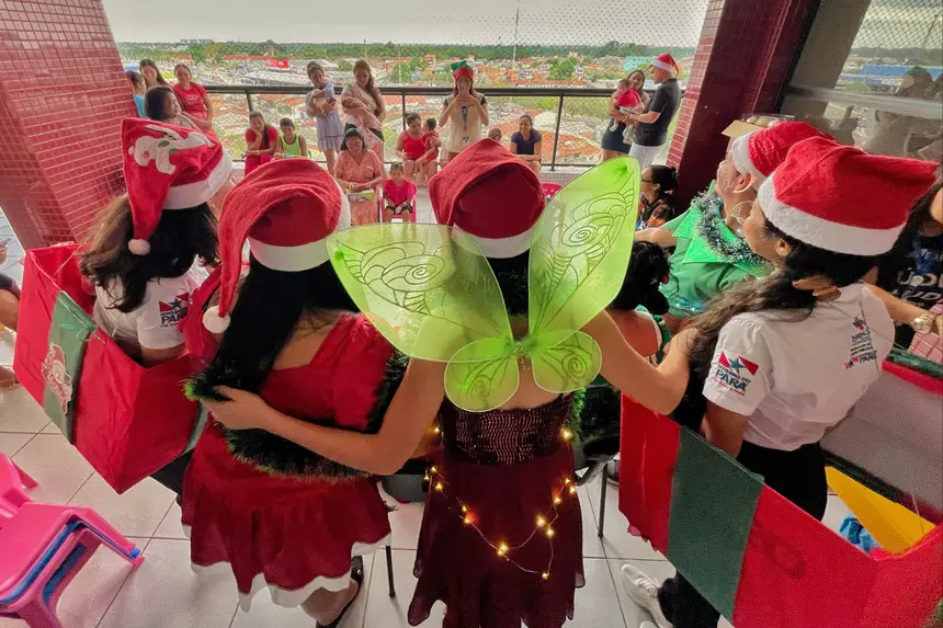 Projeto é realizado todos os anos com apoio do Comitê de Humanização e de voluntários do hospital