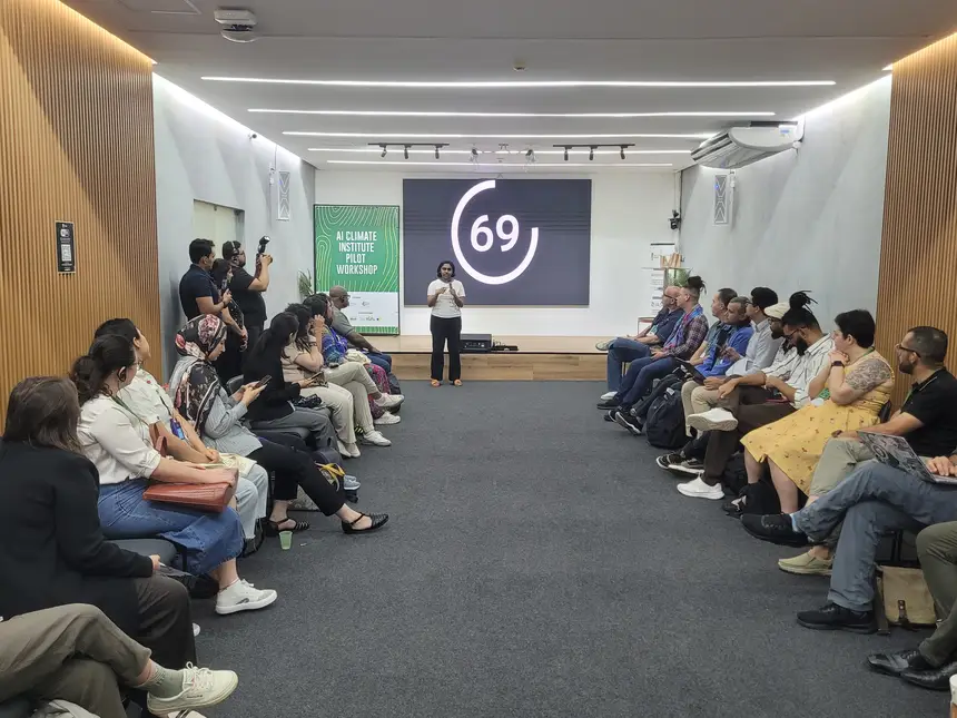 O AI Climate Institute realizou cinco dias de atividades no auditório do complexo