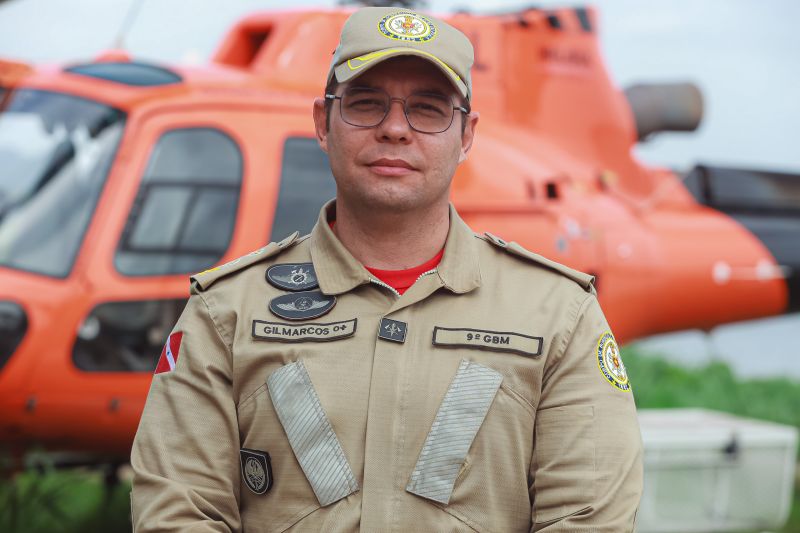 - Comandante do 9º Grupamento do Corpo de Bombeiros, Major Gilmarcos da Silva