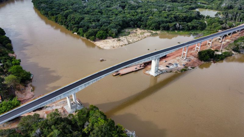  Ponte sobre o Alto Rio Capim, na Rodovia PA-256, que liga os municípios de Ipixuna do Pará e Paragominas, no nordeste paraense

PAULO CEZAR/AGENCIA PRÁ <div class='credito_fotos'>Foto: Paulo Cézar / Ag. Pará   |   <a href='/midias/2025/originais/22724_dcf82f1b-fac5-b687-bdba-91724a972631.jpg' download><i class='fa-solid fa-download'></i> Download</a></div>