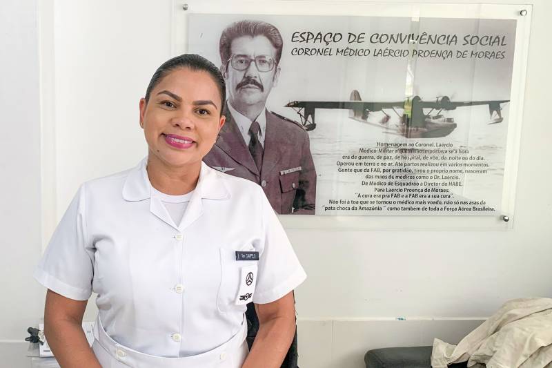 Tenente Campelo - Assistente Social da Aeronautica