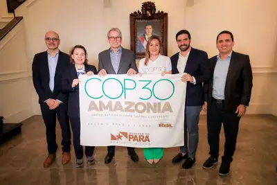 notícia: Missão da ONU conhece preparativos para a COP30