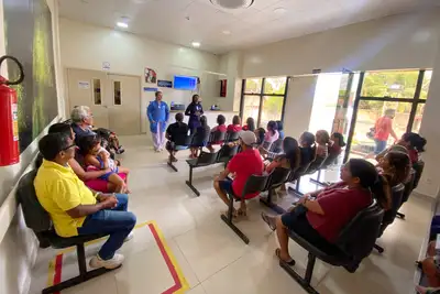 notícia: HRPC adere ao janeiro branco e realiza ação de educação em saúde de prevenção a doenças emocionais