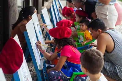 notícia: Projeto Ecoarte terá manhã de brincadeiras no Mangal das Garças, neste domingo (16)