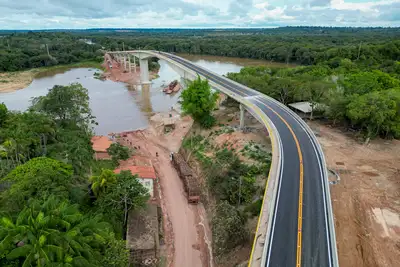 notícia: Ponte sobre o Alto Rio Capim conecta e transforma a realidade econômica e social da região