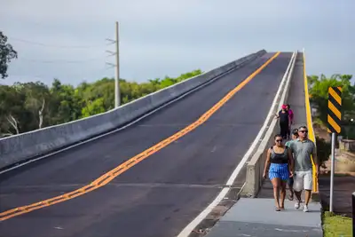 galeria: Trânsito liberado sobre ponte do Rio Capim