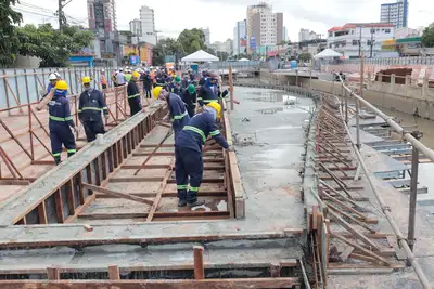 notícia: Comitiva do BNDES visita obras da COP 30 realizadas pelo Governo do Pará