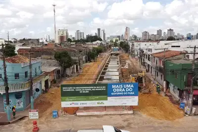 notícia: Obras da COP 30 melhoram vida da população de Belém que vive nas margens dos canais