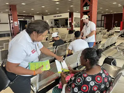 notícia: ADEPARÁ promove ação de educação sanitária no Terminal Hidroviário de Belém