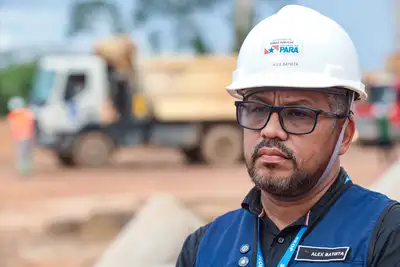 galeria: Comitiva BNDES visita Obras Canal Bengui e Marambaia