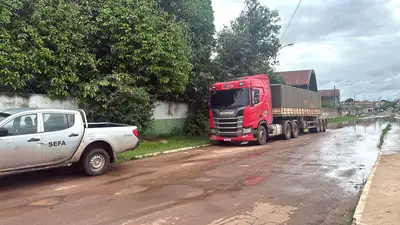 notícia: Secretaria da Fazenda (Sefa) apreende 48.600kg de açúcar em Santarém