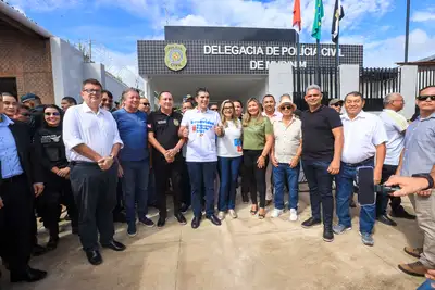 notícia: Governo entrega nova Delegacia de Polícia Civil de Murinim em Benevides