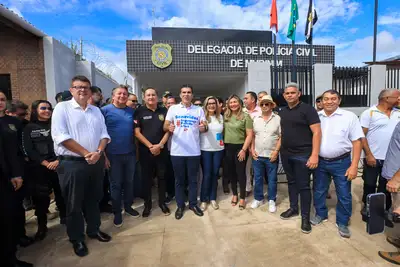 notícia: Governo entrega nova Delegacia de Polícia Civil de Murinin em Benevides