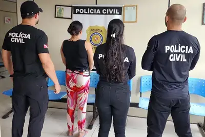 notícia: Mulher investigada por estelionato é presa em Magalhães Barata