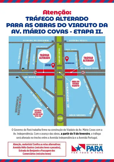 notícia: NGTM inicia nova etapa da construção do viaduto nas avenidas Mário Covas e Independência